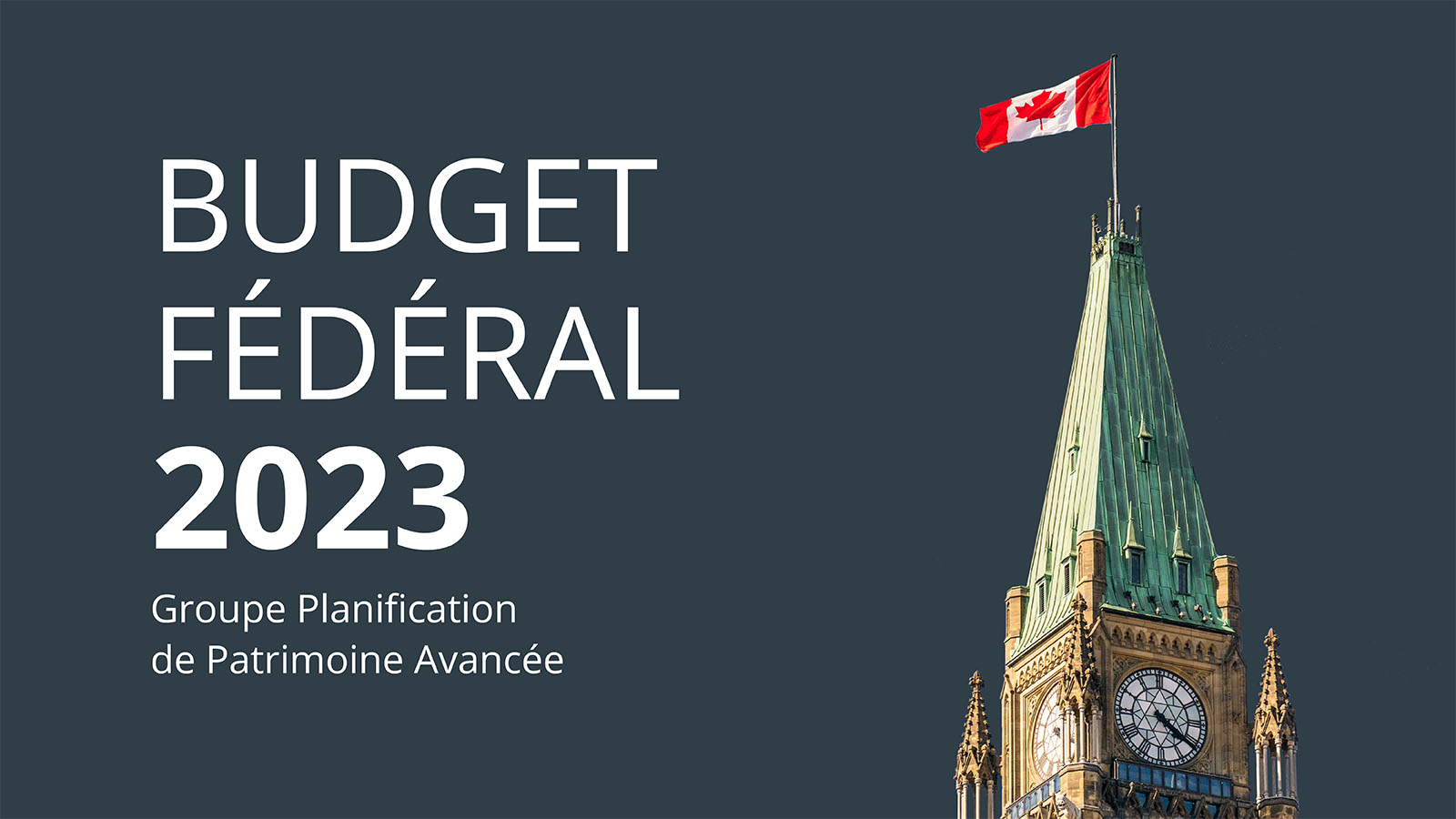 2023 Federal Budget